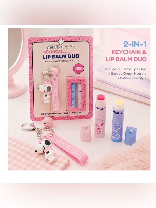 Peanuts Accessories - 3 piece snoopy set keychain